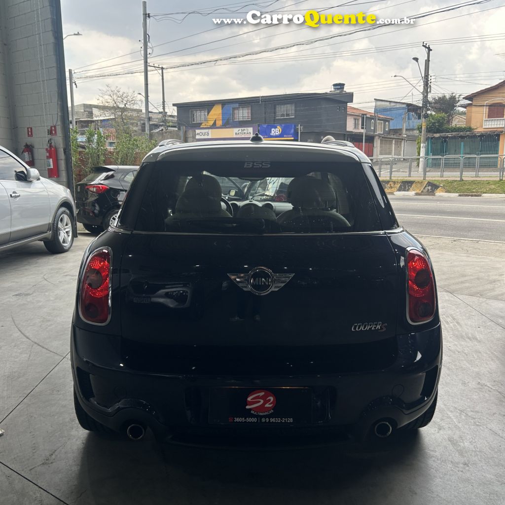 MINI   COOPER COUNTRYMAN S ALL4 1.6 AUT.   AZUL 2011 1.6 GASOLINA - Loja