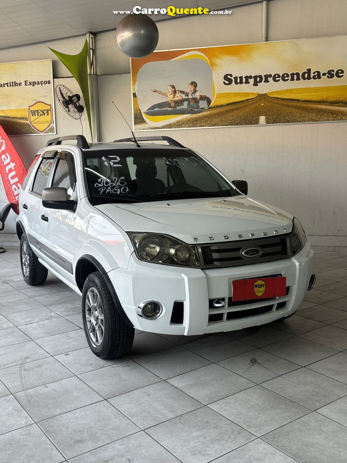 FORD ECOSPORT 1.6 FREESTYLE 16V 2012 - Loja
