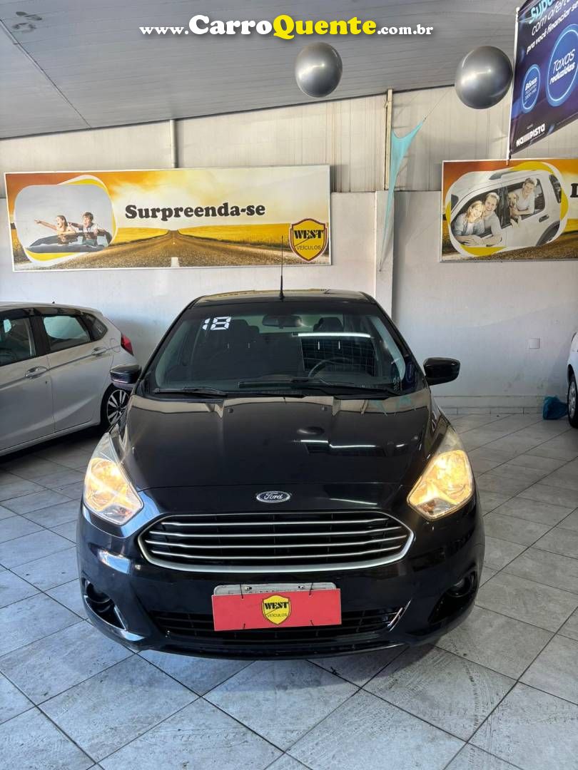 FORD KA 1.0 SE PLUS 12V 2018 - Loja
