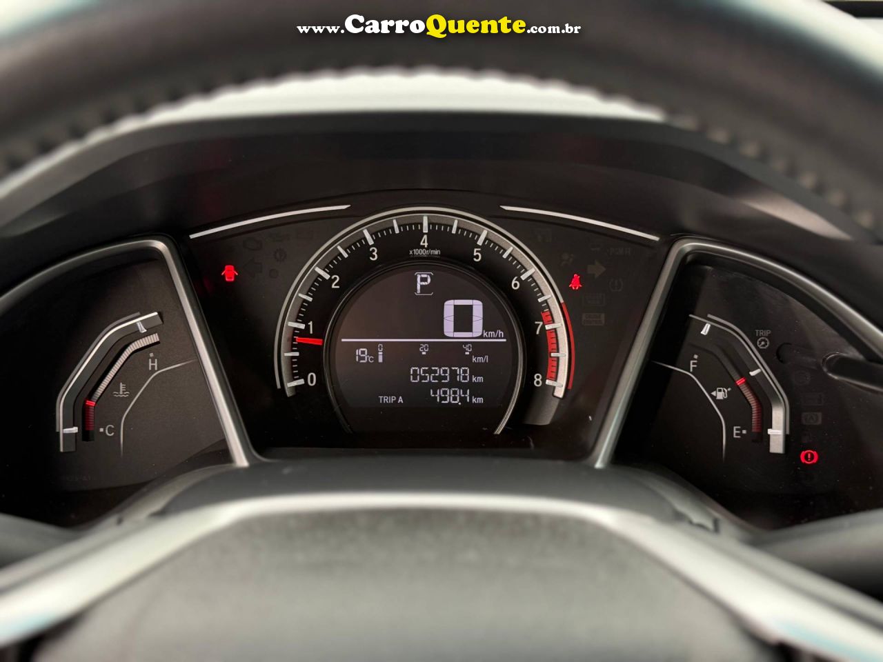 HONDA CIVIC 2.0 16V ONE EX 2018 - Loja