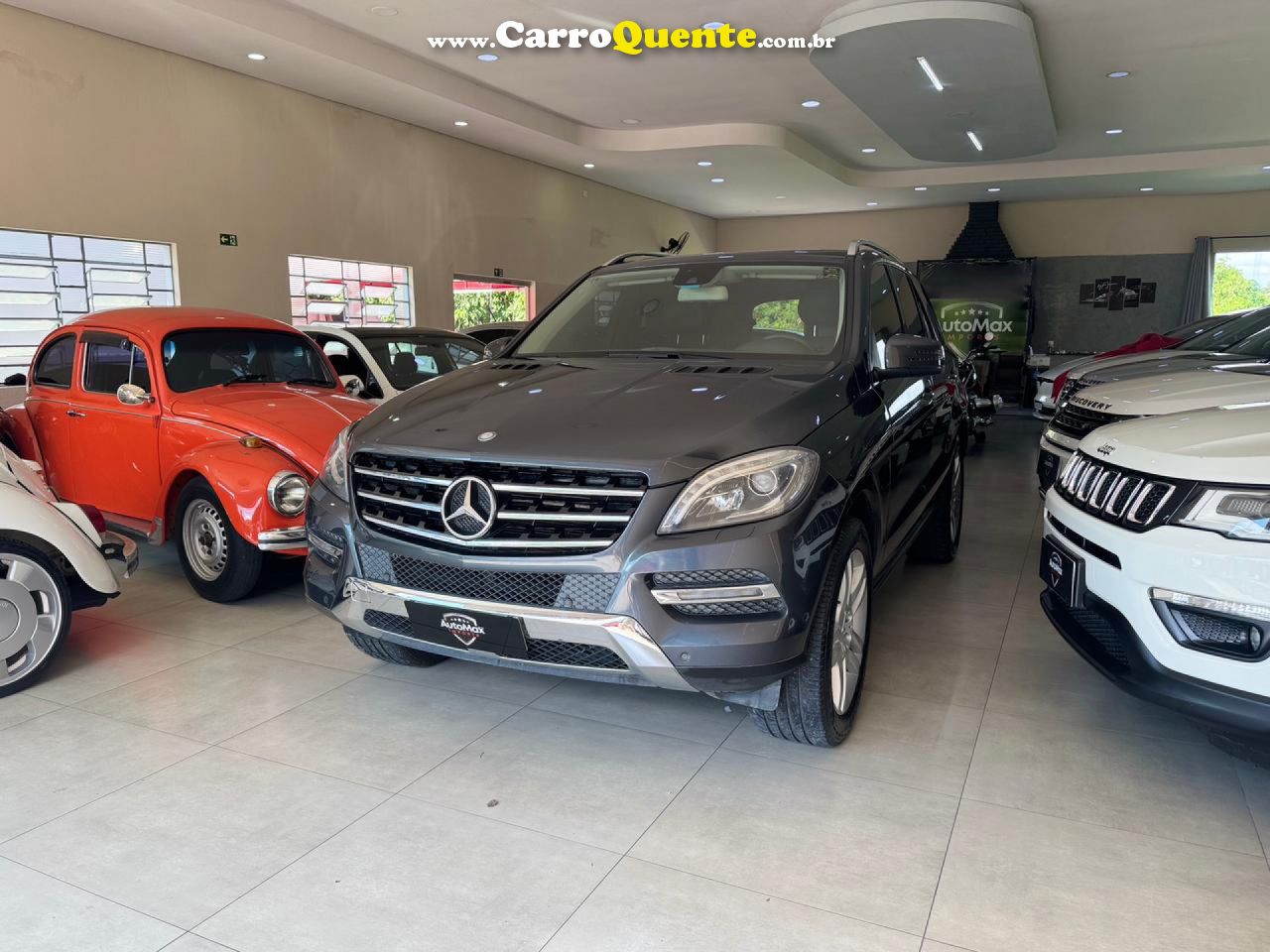 MERCEDES-BENZ   ML-350 SPORT CGI 3.5 V6 306CV 4X4 AUT.   CINZA 2013 3.5 GASOLINA - Loja