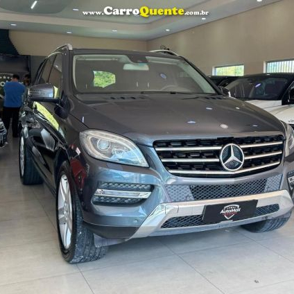 MERCEDES-BENZ   ML-350 SPORT CGI 3.5 V6 306CV 4X4 AUT.   CINZA 2013 3.5 GASOLINA