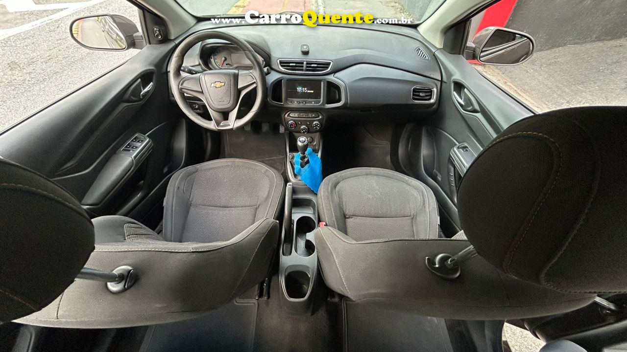 CHEVROLET   ONIX HATCH LTZ 1.4 8V FLEXPOWER 5P MEC.   CINZA 2014 1.4 FLEX - Loja