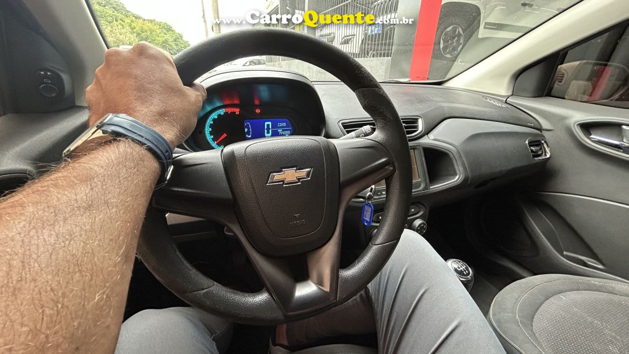 CHEVROLET   ONIX HATCH LTZ 1.4 8V FLEXPOWER 5P MEC.   CINZA 2014 1.4 FLEX - Loja