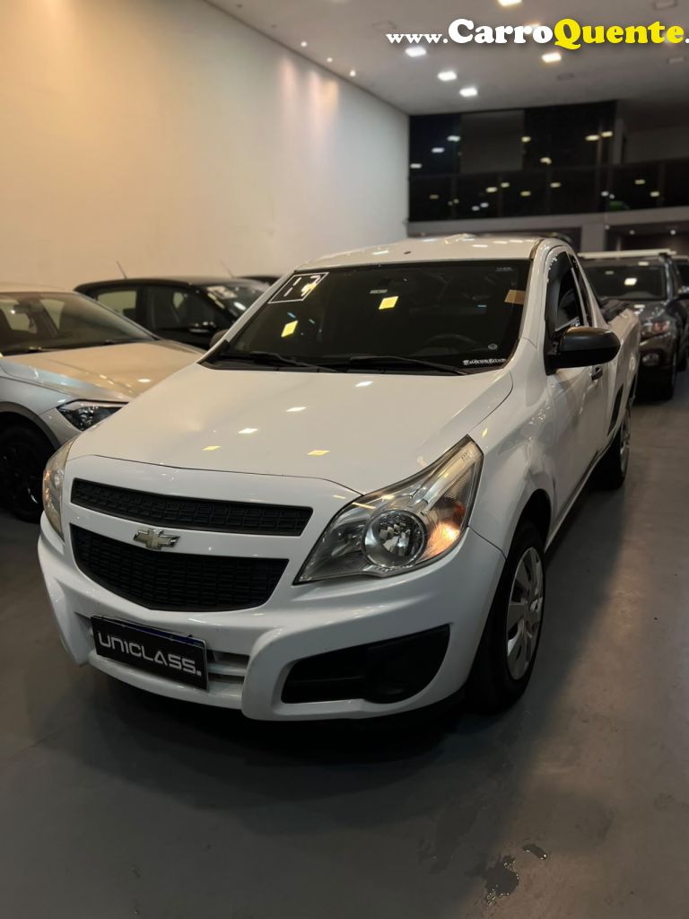 CHEVROLET   MONTANA LS 1.4 ECONOFLEX 8V 2P   BRANCO 2017 1.4 FLEX - Loja