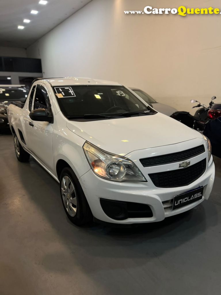 CHEVROLET   MONTANA LS 1.4 ECONOFLEX 8V 2P   BRANCO 2017 1.4 FLEX - Loja