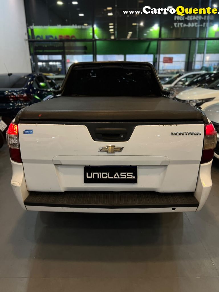 CHEVROLET   MONTANA LS 1.4 ECONOFLEX 8V 2P   BRANCO 2017 1.4 FLEX - Loja