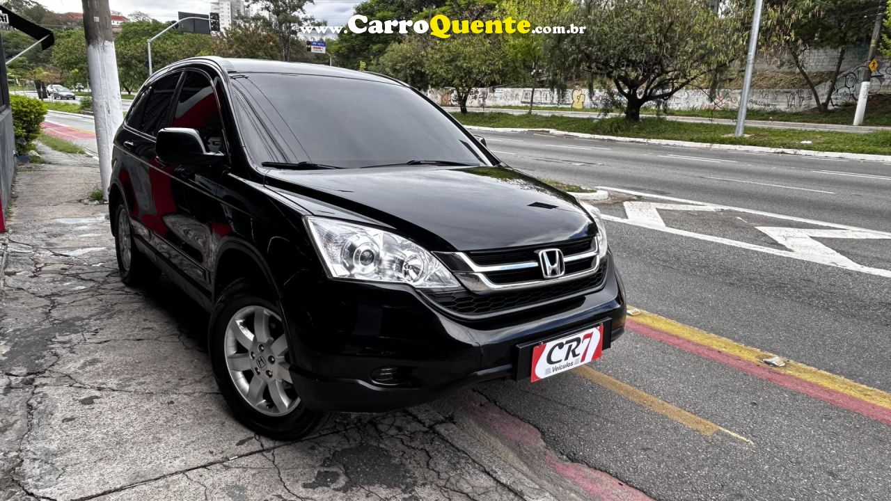 HONDA   CR-V LX 2.0 16V 2WD2.0 FLEXONE AUT.   PRETO 2010 2.0 GASOLINA - Loja