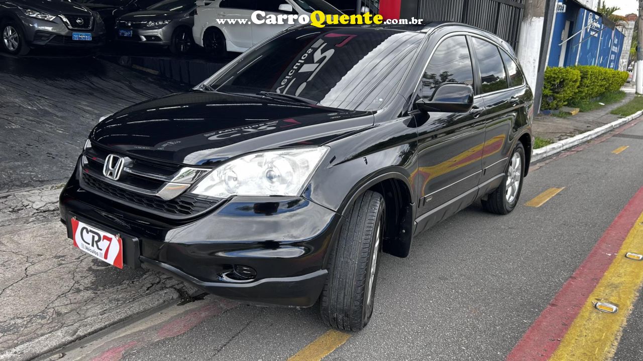 HONDA   CR-V LX 2.0 16V 2WD2.0 FLEXONE AUT.   PRETO 2010 2.0 GASOLINA - Loja