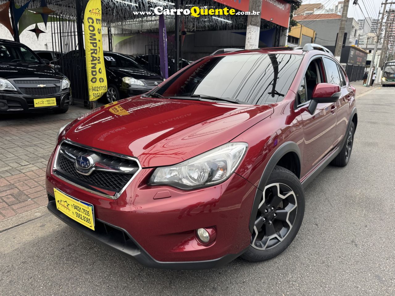 SUBARU   IMPREZA SD 2.02.0I-S AWD AUT.   VERMELHO 2016 2.0 GASOLINA - Loja