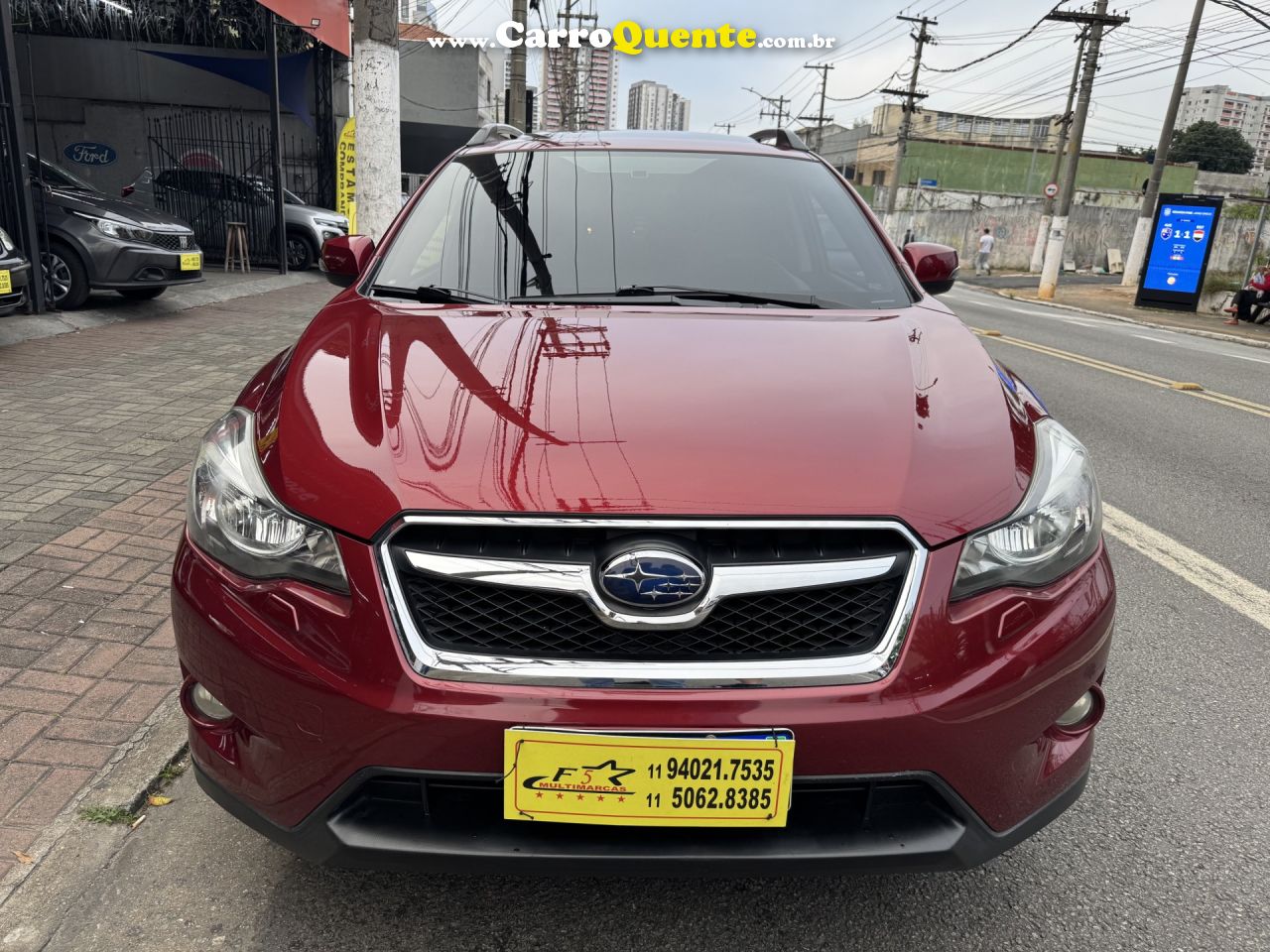 SUBARU   IMPREZA SD 2.02.0I-S AWD AUT.   VERMELHO 2016 2.0 GASOLINA - Loja