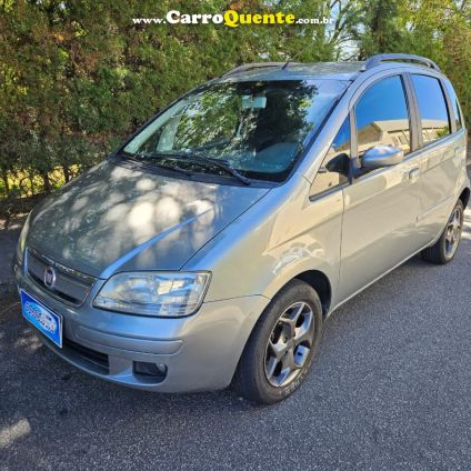 FIAT   IDEA ELX 1.4 MPI FIRE FLEX 8V 5P   CINZA 2010 1.4 FLEX
