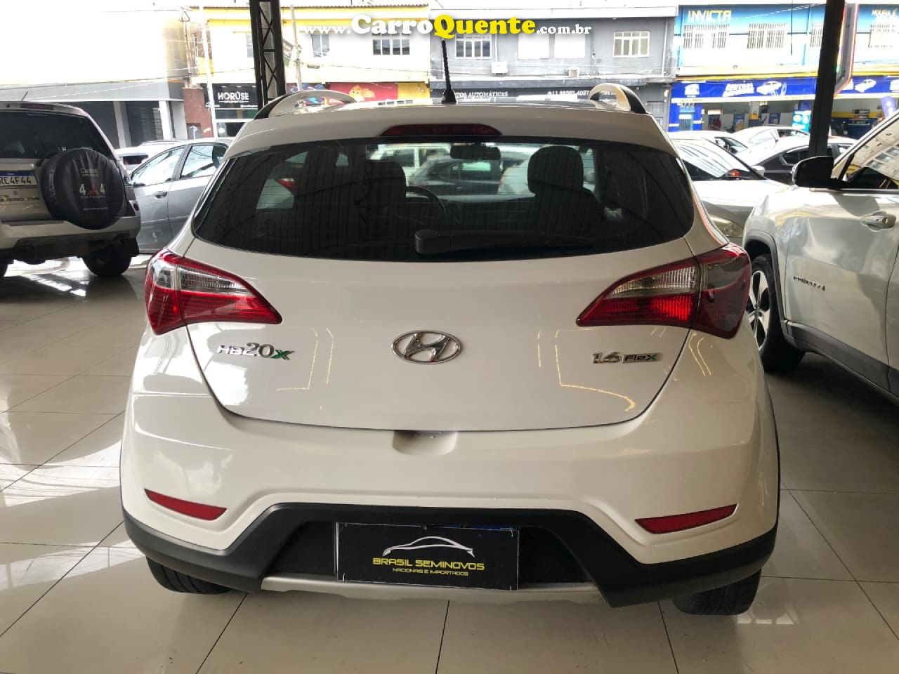 HYUNDAI   HYUNDAIHB20X 1.6 M   BRANCO 2014 1.6 FLEX - Loja