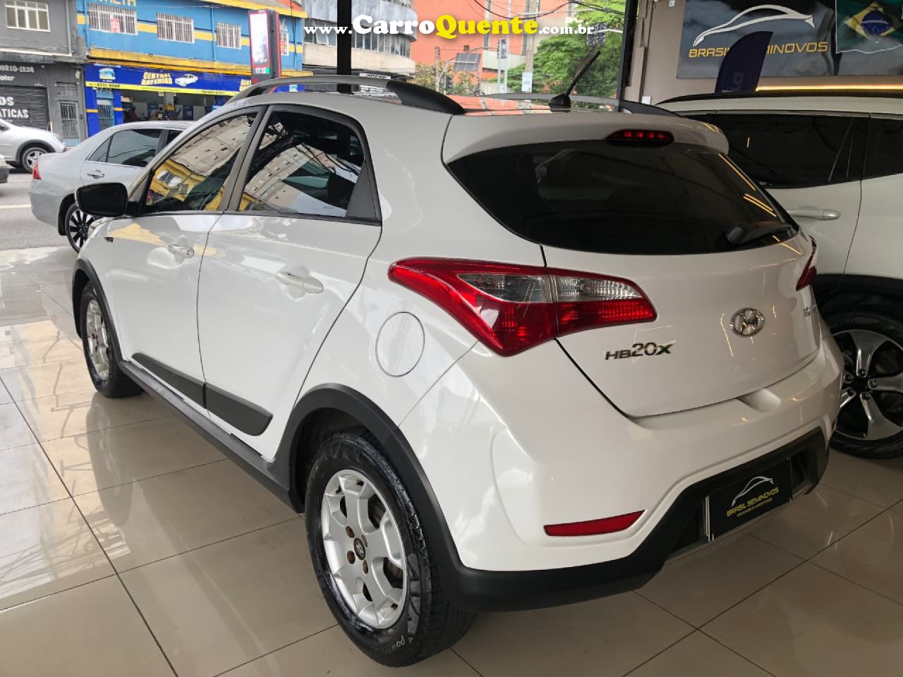 HYUNDAI   HYUNDAIHB20X 1.6 M   BRANCO 2014 1.6 FLEX - Loja