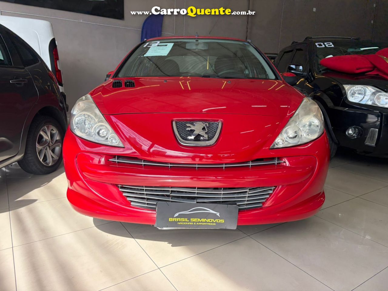 PEUGEOT   207 XR 1.4 FLEX 8V 5P   VERMELHO 2013 1.4 FLEX - Loja