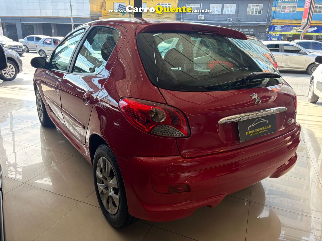 PEUGEOT   207 XR 1.4 FLEX 8V 5P   VERMELHO 2013 1.4 FLEX - Loja