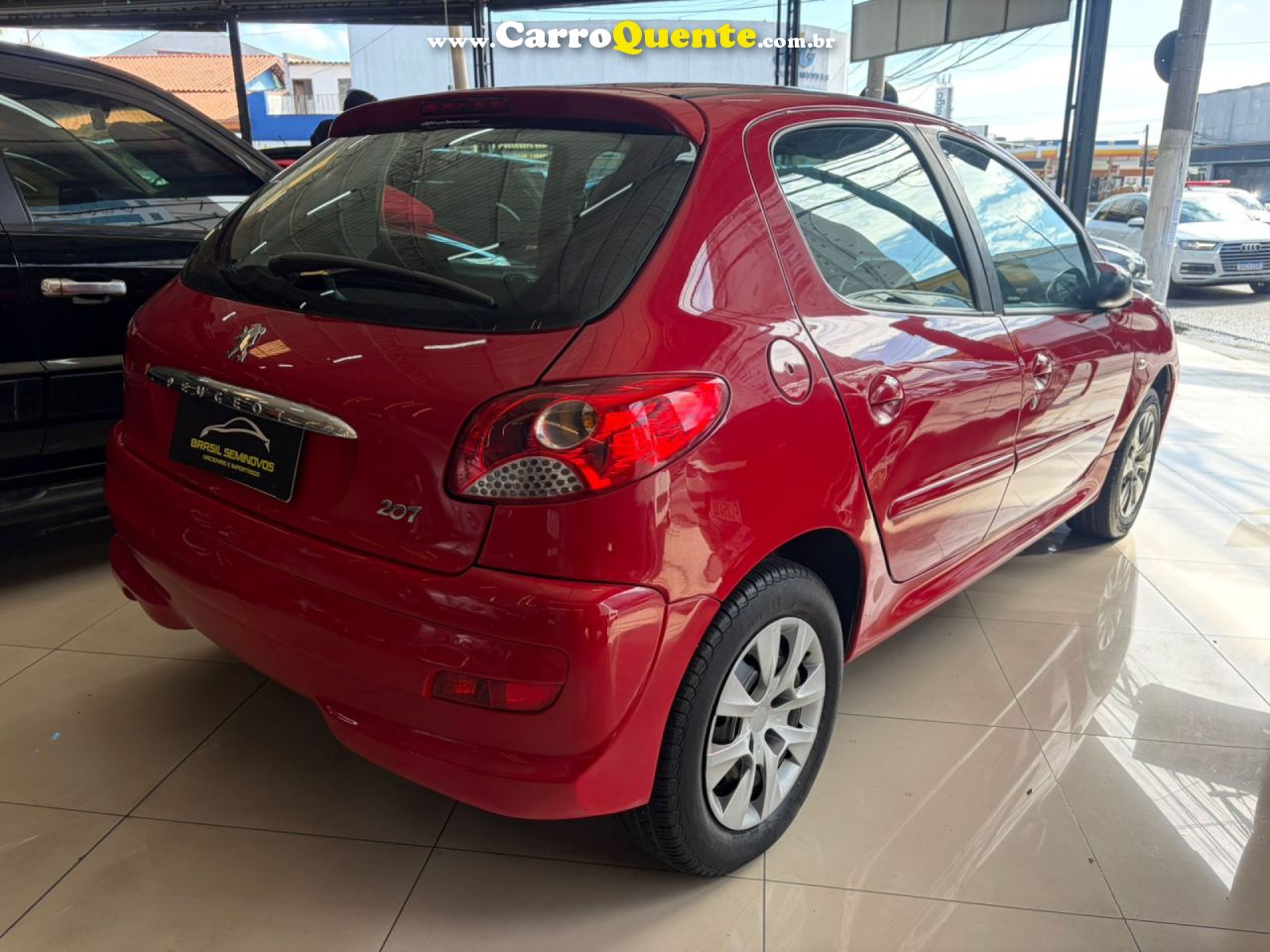 PEUGEOT   207 XR 1.4 FLEX 8V 5P   VERMELHO 2013 1.4 FLEX - Loja