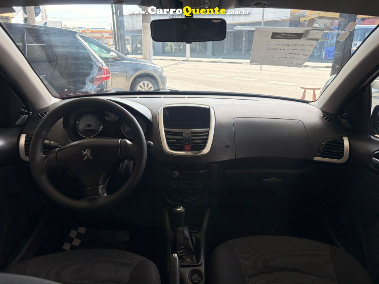 PEUGEOT   207 XR 1.4 FLEX 8V 5P   VERMELHO 2013 1.4 FLEX - Loja