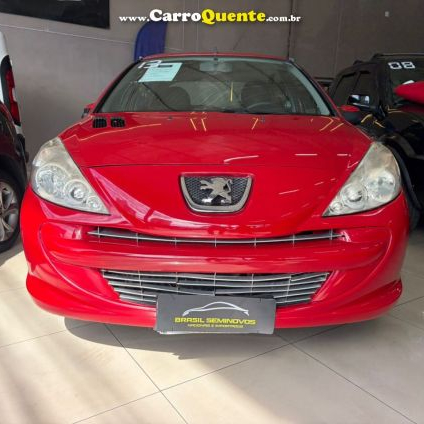 PEUGEOT   207 XR 1.4 FLEX 8V 5P   VERMELHO 2013 1.4 FLEX
