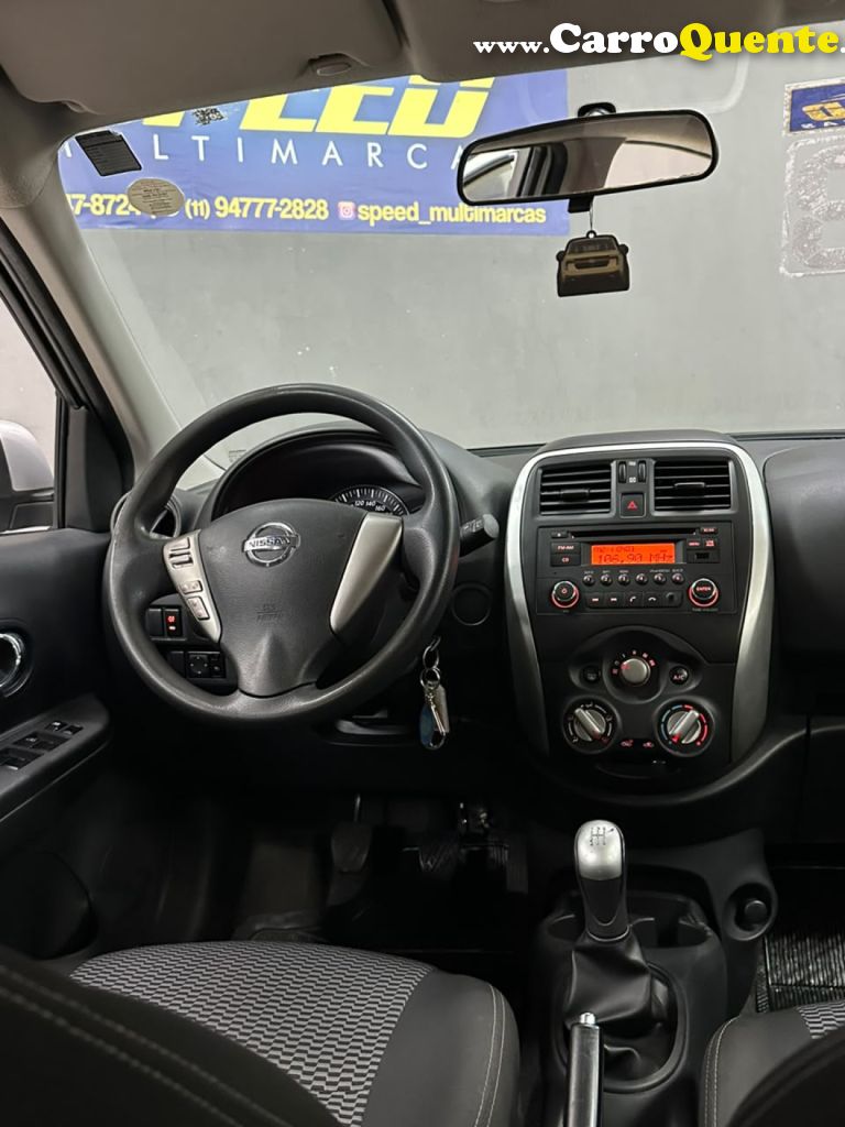 NISSAN   MARCH SV 1.0 12V FLEX 5P   PRATA 2019 1.0 FLEX - Loja