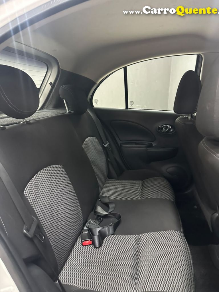 NISSAN   MARCH SV 1.0 12V FLEX 5P   PRATA 2019 1.0 FLEX - Loja