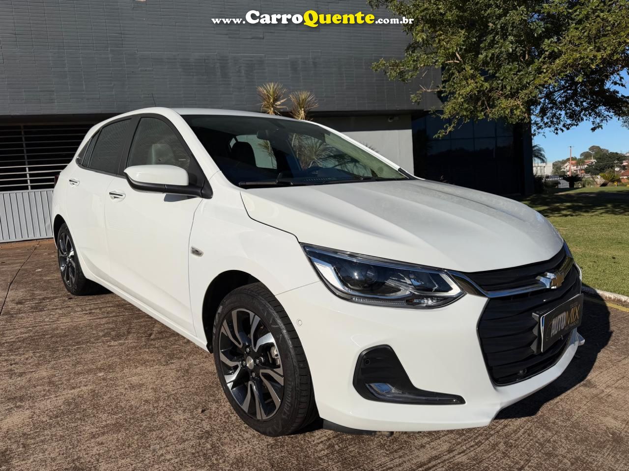 CHEVROLET   ONIX HATCH PREM. 1.0 12V TB FLEX 5P AUT.   BRANCO 2025 1.0 FLEX - Loja