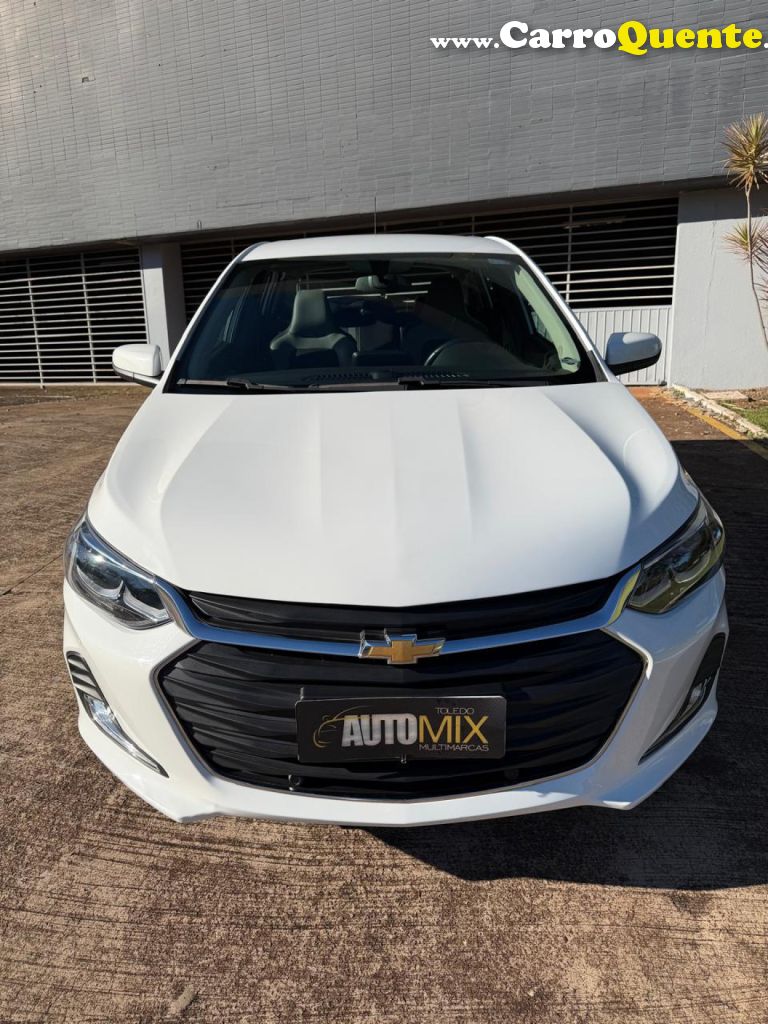 CHEVROLET   ONIX HATCH PREM. 1.0 12V TB FLEX 5P AUT.   BRANCO 2025 1.0 FLEX - Loja