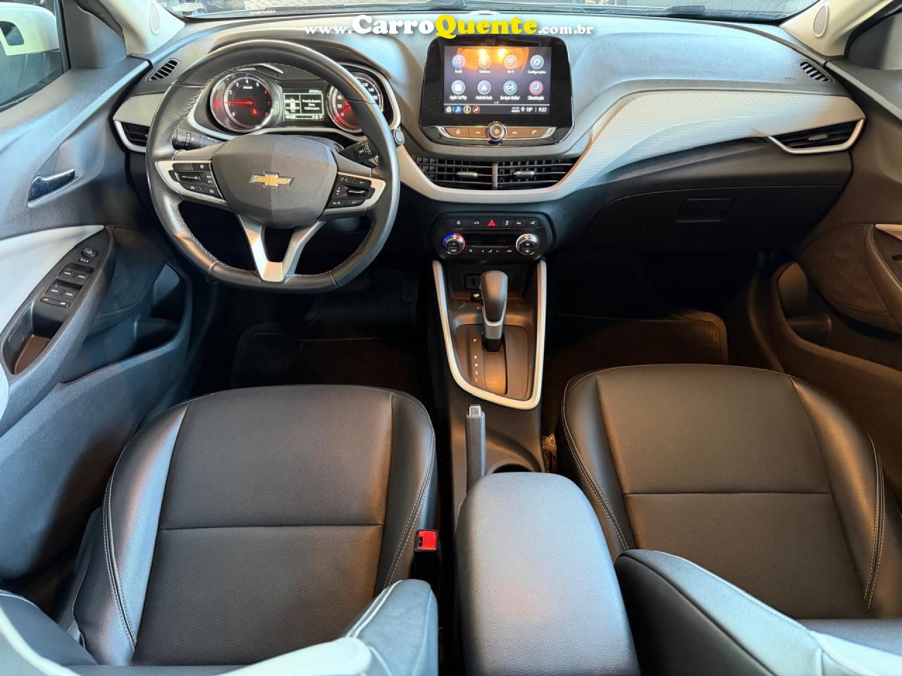 CHEVROLET   ONIX HATCH PREM. 1.0 12V TB FLEX 5P AUT.   BRANCO 2025 1.0 FLEX - Loja