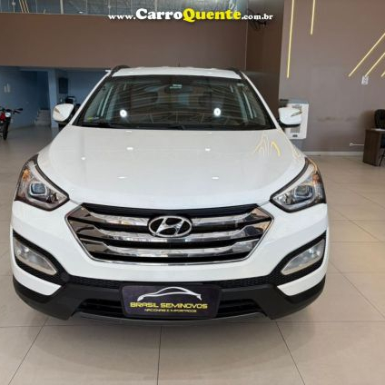HYUNDAI   SANTA FE 3.3 MPFI 4X4 V6   BRANCO 2014 3.3 GASOLINA
