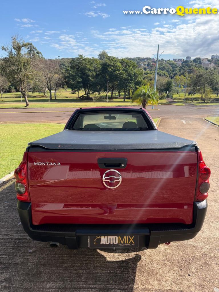 CHEVROLET   MONTANA 1.8 1.8 CONQUEST FLEXPOWER 8V   VERMELHO 2006 1.8 FLEX - Loja