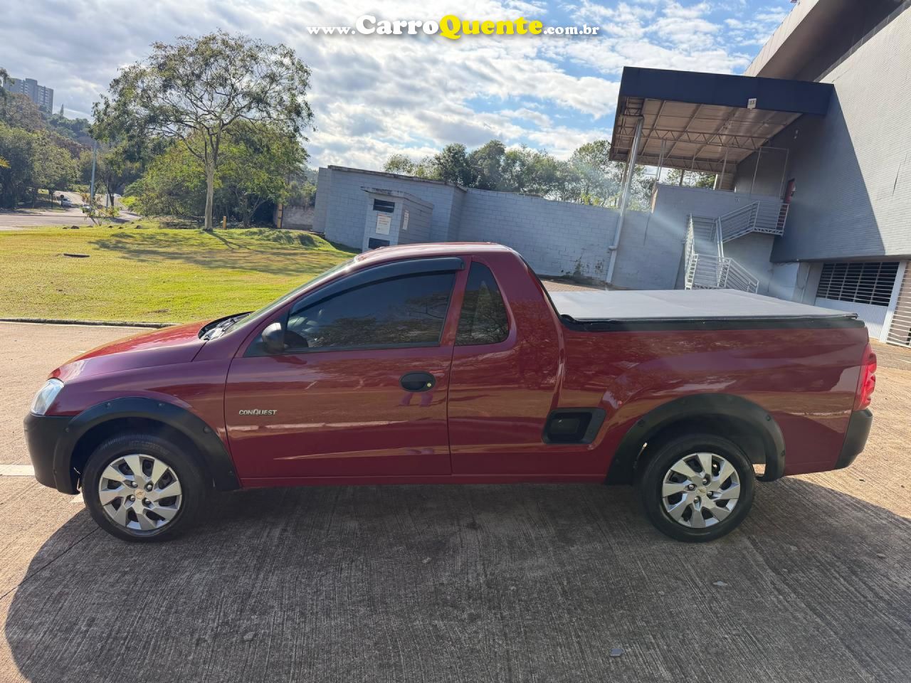 CHEVROLET   MONTANA 1.8 1.8 CONQUEST FLEXPOWER 8V   VERMELHO 2006 1.8 FLEX - Loja