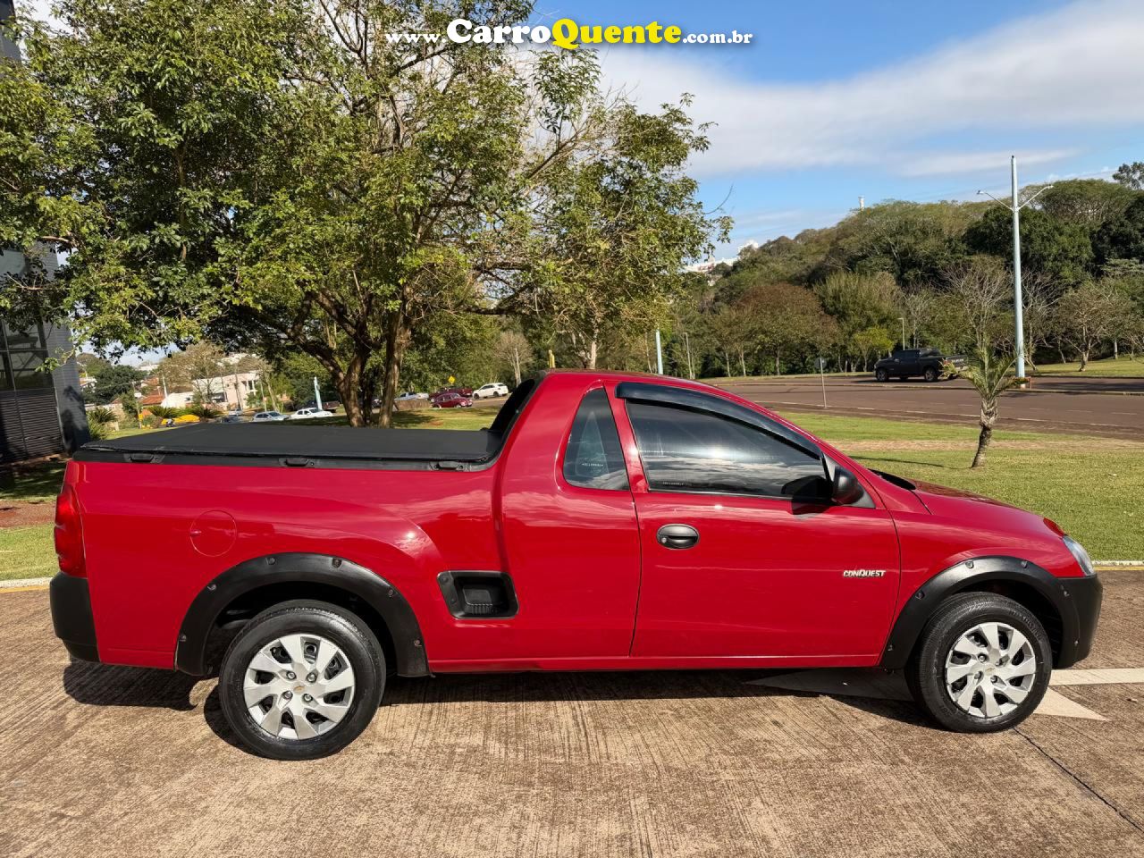 CHEVROLET   MONTANA 1.8 1.8 CONQUEST FLEXPOWER 8V   VERMELHO 2006 1.8 FLEX - Loja