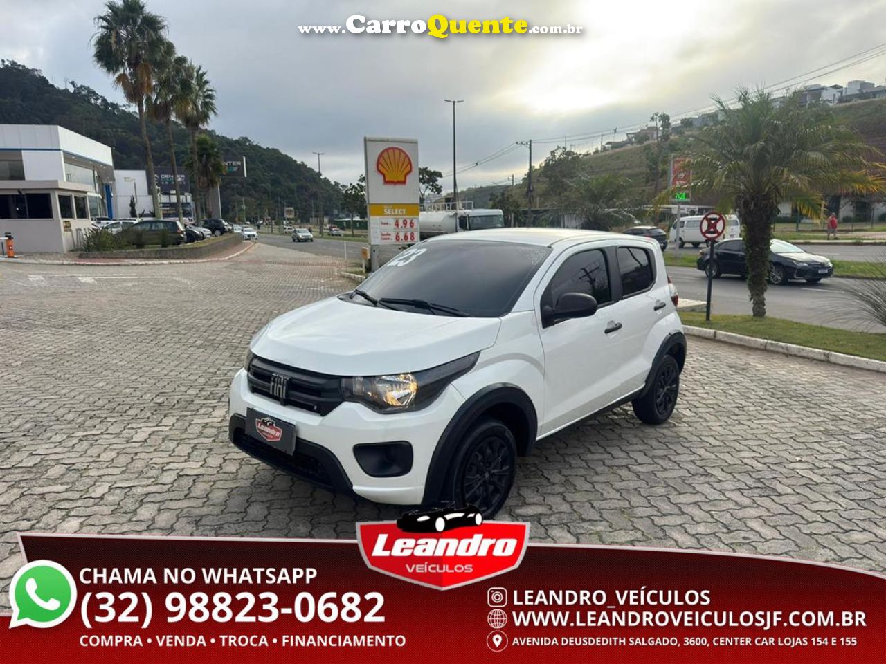 FIAT   MOBI LIKE 1.0 FIRE FLEX 5P.   BRANCO 2023 1.0 FLEX - Loja