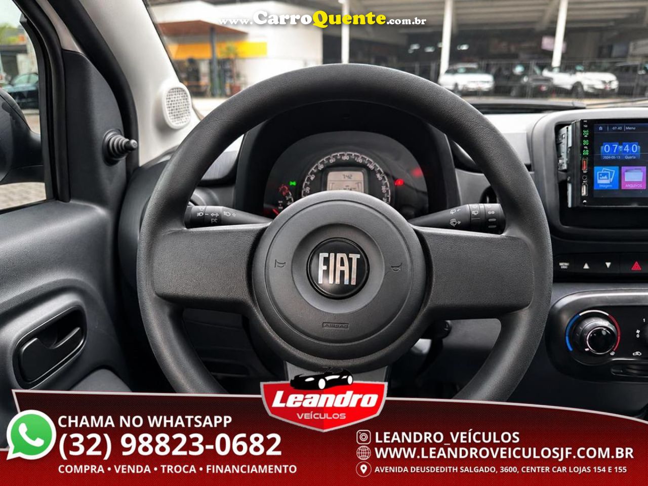 FIAT   MOBI LIKE 1.0 FIRE FLEX 5P.   BRANCO 2023 1.0 FLEX - Loja