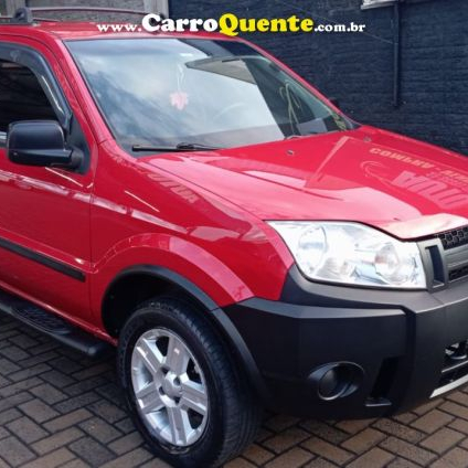 FORD   ECOSPORT XL 1.6 1.6 FLEX 8V 5P   VERMELHO 2009 1.6 FLEX
