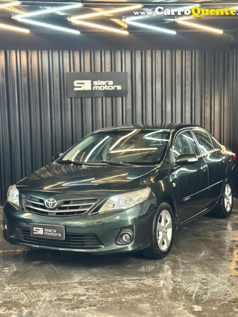 TOYOTA   COROLLA XEI 2.0 FLEX 16V AUT.   VERDE 2014 2.0 FLEX - Loja