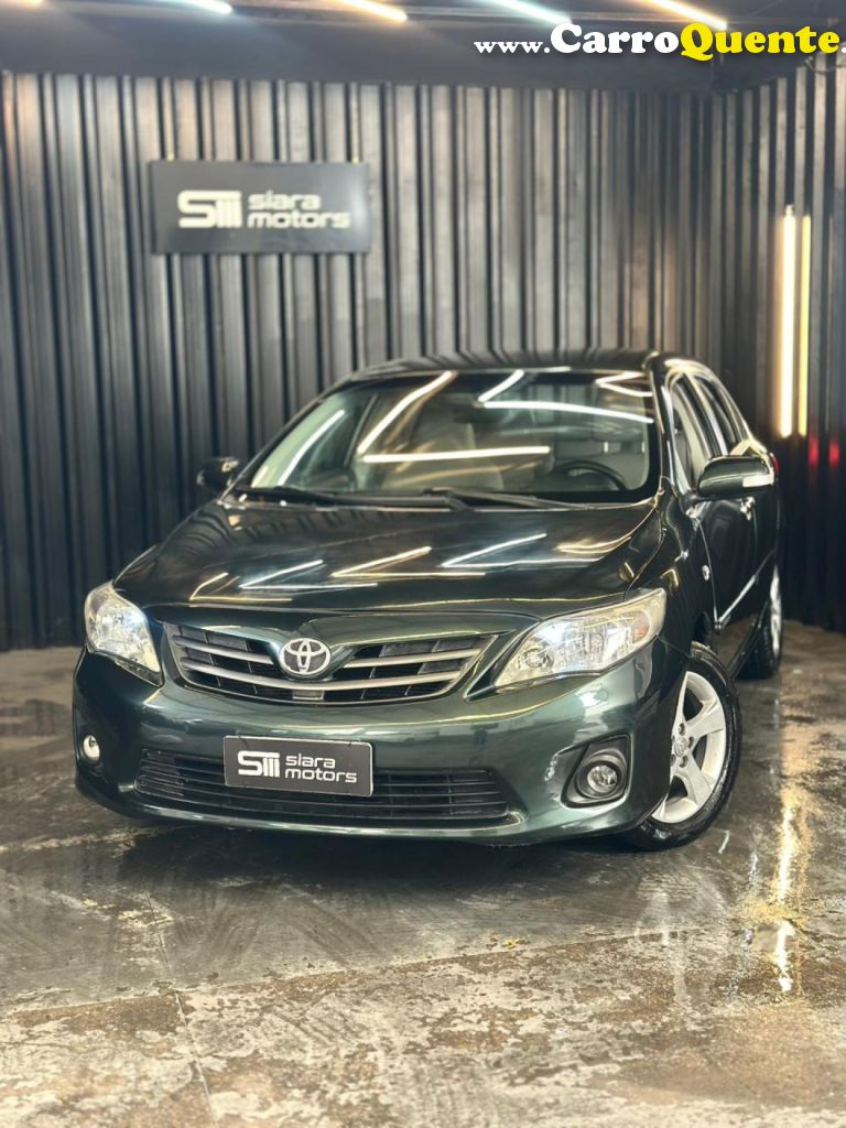 TOYOTA   COROLLA XEI 2.0 FLEX 16V AUT.   VERDE 2014 2.0 FLEX - Loja