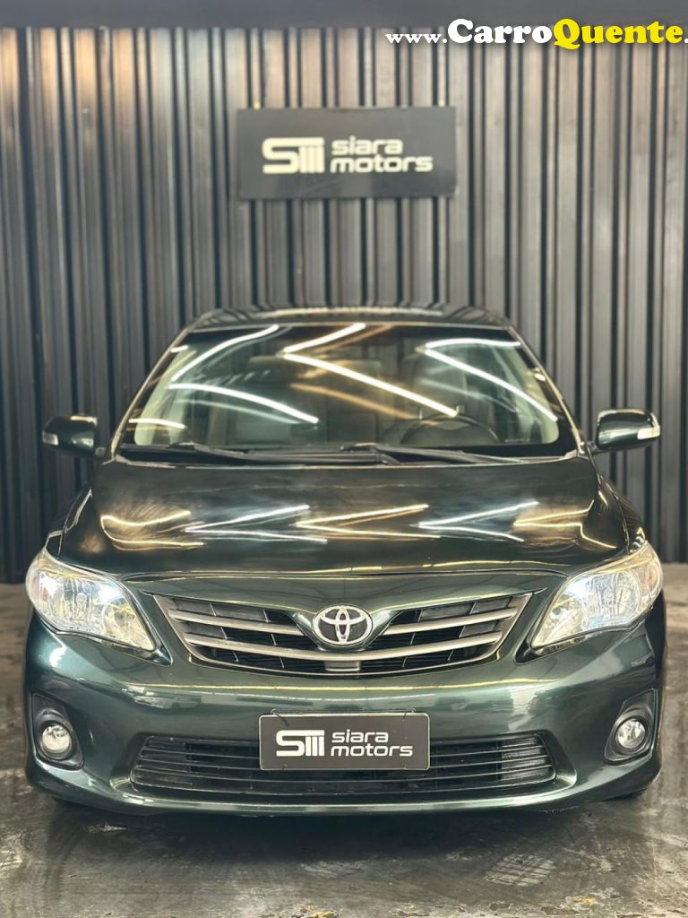 TOYOTA   COROLLA XEI 2.0 FLEX 16V AUT.   VERDE 2014 2.0 FLEX - Loja