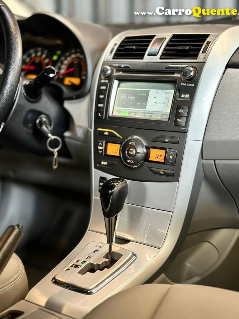 TOYOTA   COROLLA XEI 2.0 FLEX 16V AUT.   VERDE 2014 2.0 FLEX - Loja