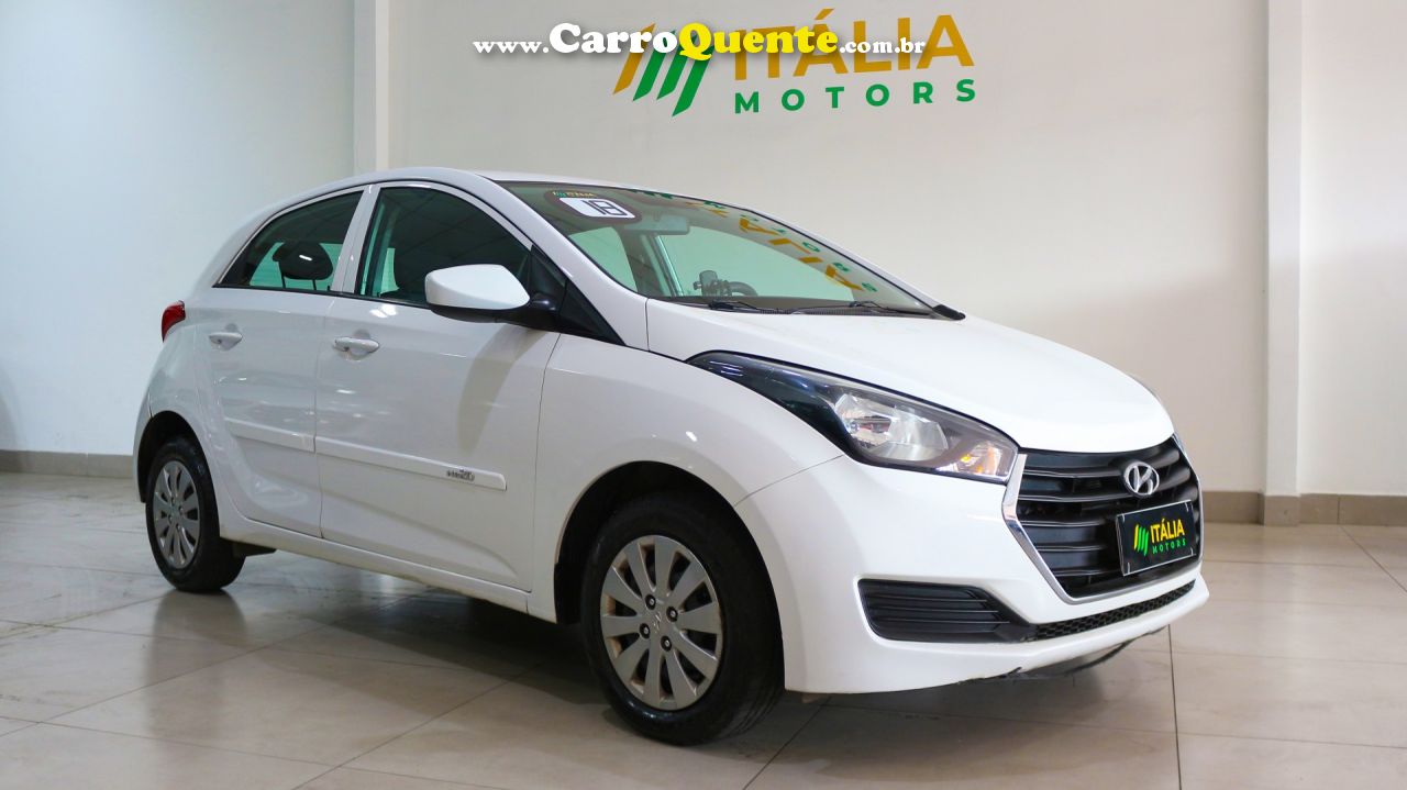 HYUNDAI   HB20 1.0   BRANCO 2018 1.0 FLEX - Loja