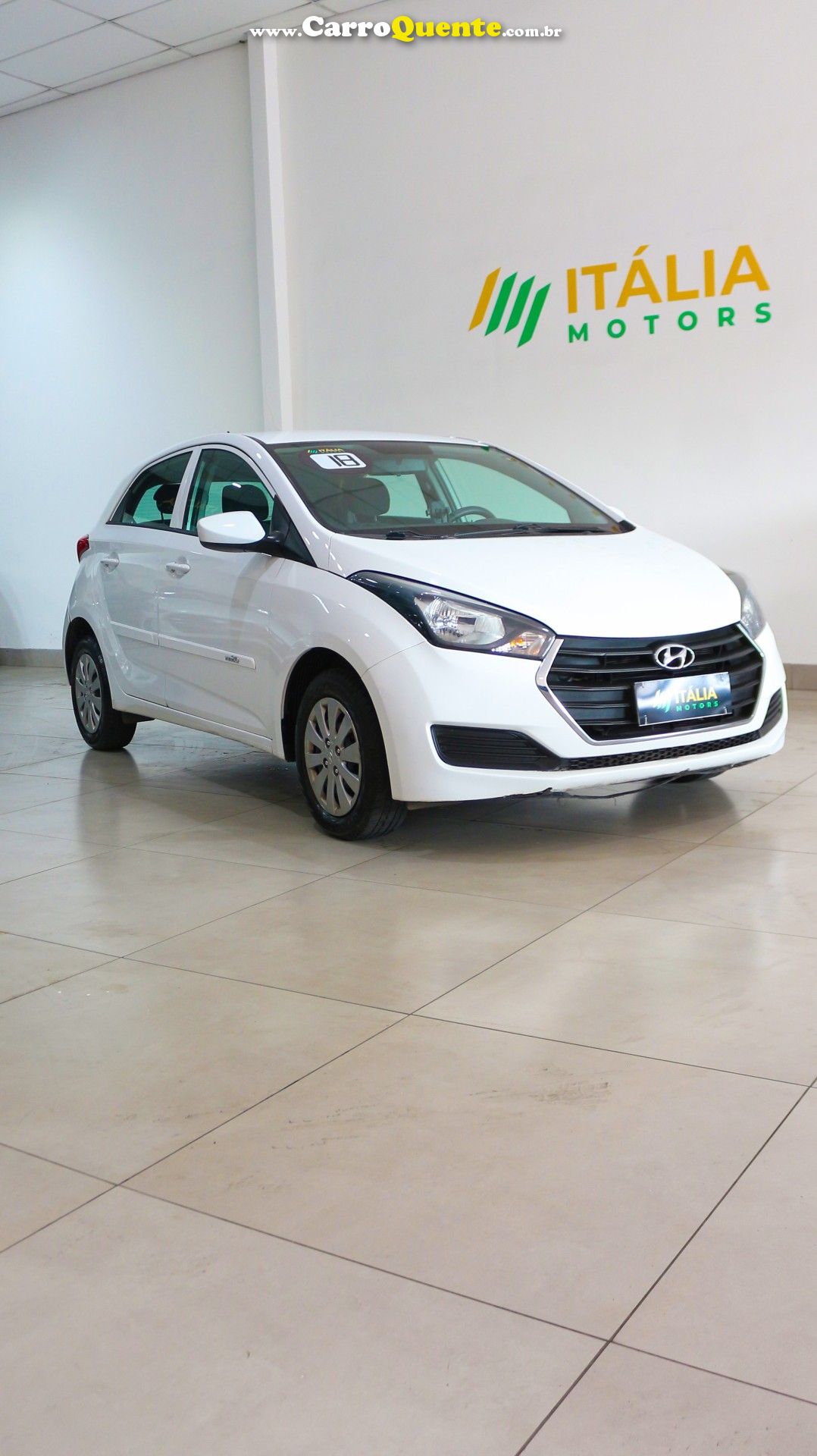 HYUNDAI   HB20 1.0   BRANCO 2018 1.0 FLEX - Loja