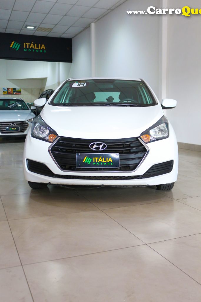 HYUNDAI   HB20 1.0   BRANCO 2018 1.0 FLEX - Loja