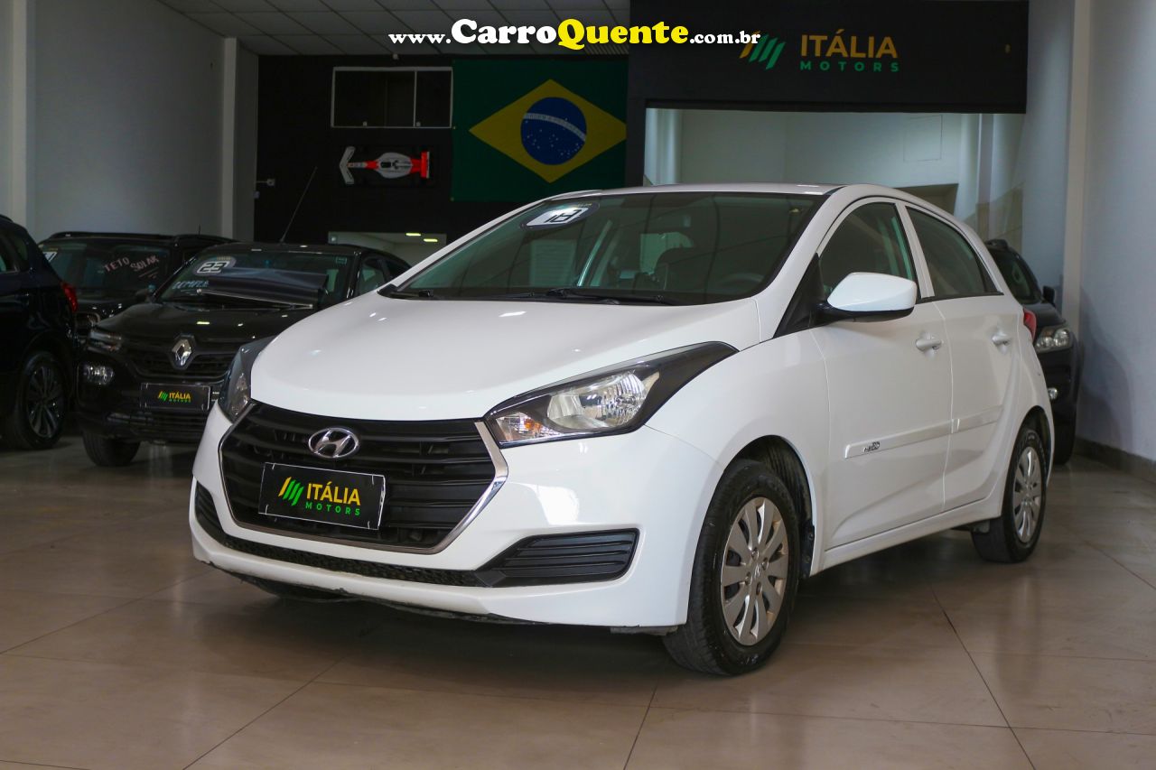 HYUNDAI   HB20 1.0   BRANCO 2018 1.0 FLEX - Loja