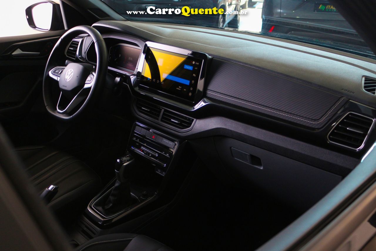 VOLKSWAGEN   T-CROSS COMFORTLINE 1.0 TSI FLEX 5P AUT.   PRETO 2025 1.0 FLEX - Loja