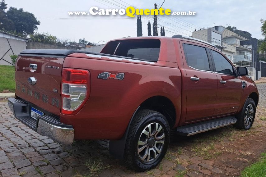 Ford RANGER 3.2 LIMITED 4X4 CD 20V DIESEL 4P AUTOMÁTICO - Loja