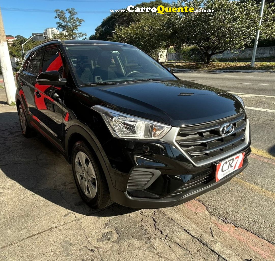 HYUNDAI   CRETA ACTION 1.6 16V FLEX AUT.   PRETO 2021 1.6 FLEX - Loja