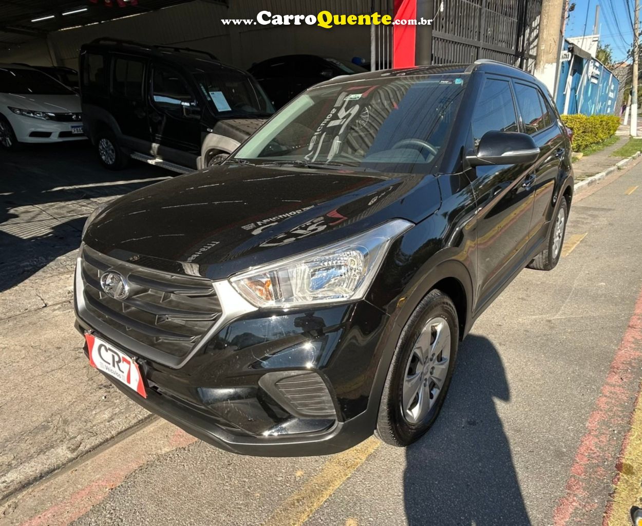 HYUNDAI   CRETA ACTION 1.6 16V FLEX AUT.   PRETO 2021 1.6 FLEX - Loja