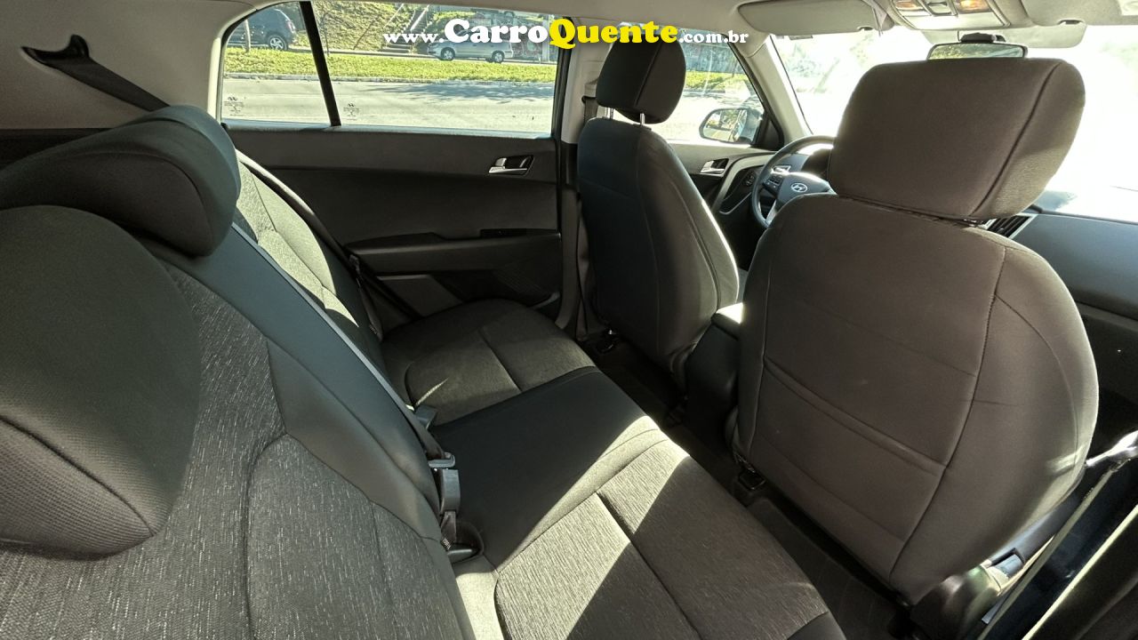 HYUNDAI   CRETA ACTION 1.6 16V FLEX AUT.   PRETO 2021 1.6 FLEX - Loja