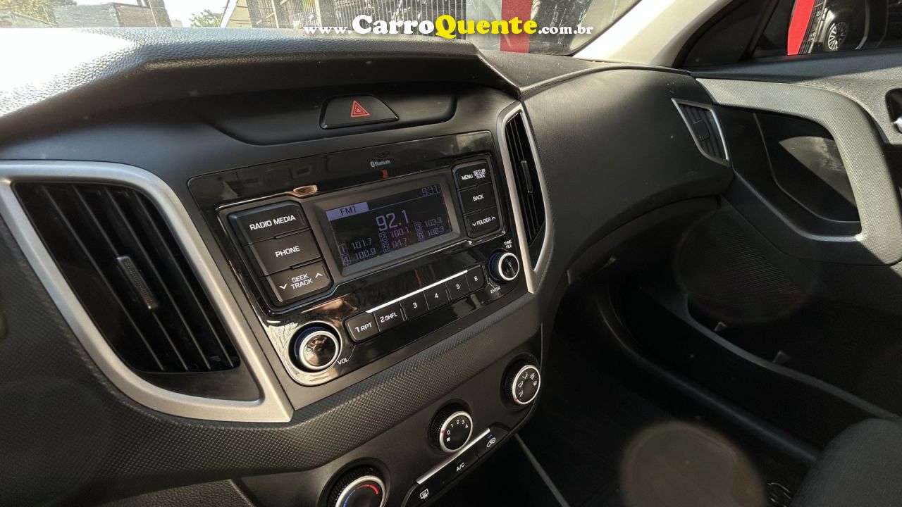 HYUNDAI   CRETA ACTION 1.6 16V FLEX AUT.   PRETO 2021 1.6 FLEX - Loja