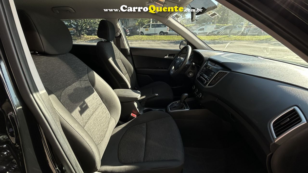 HYUNDAI   CRETA ACTION 1.6 16V FLEX AUT.   PRETO 2021 1.6 FLEX - Loja